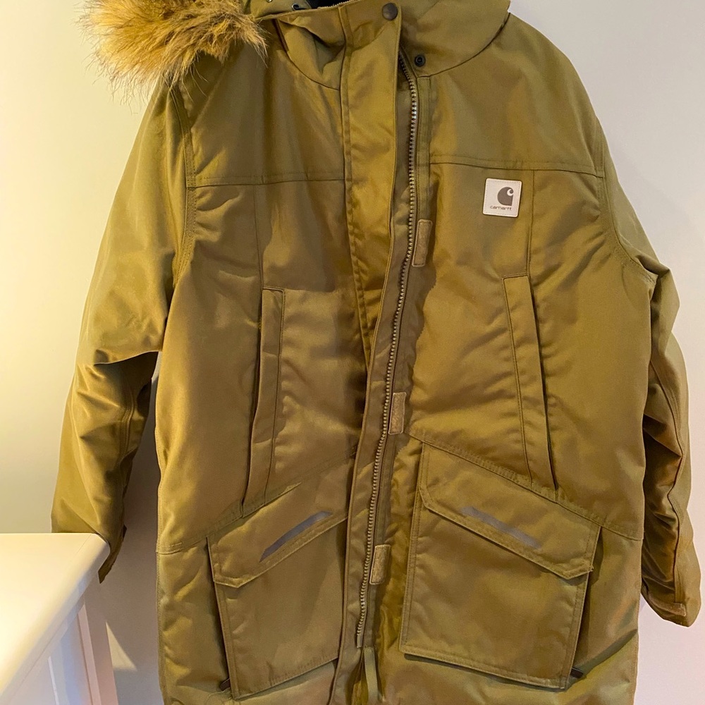 Womens Carhartt winter coat size large 12-14